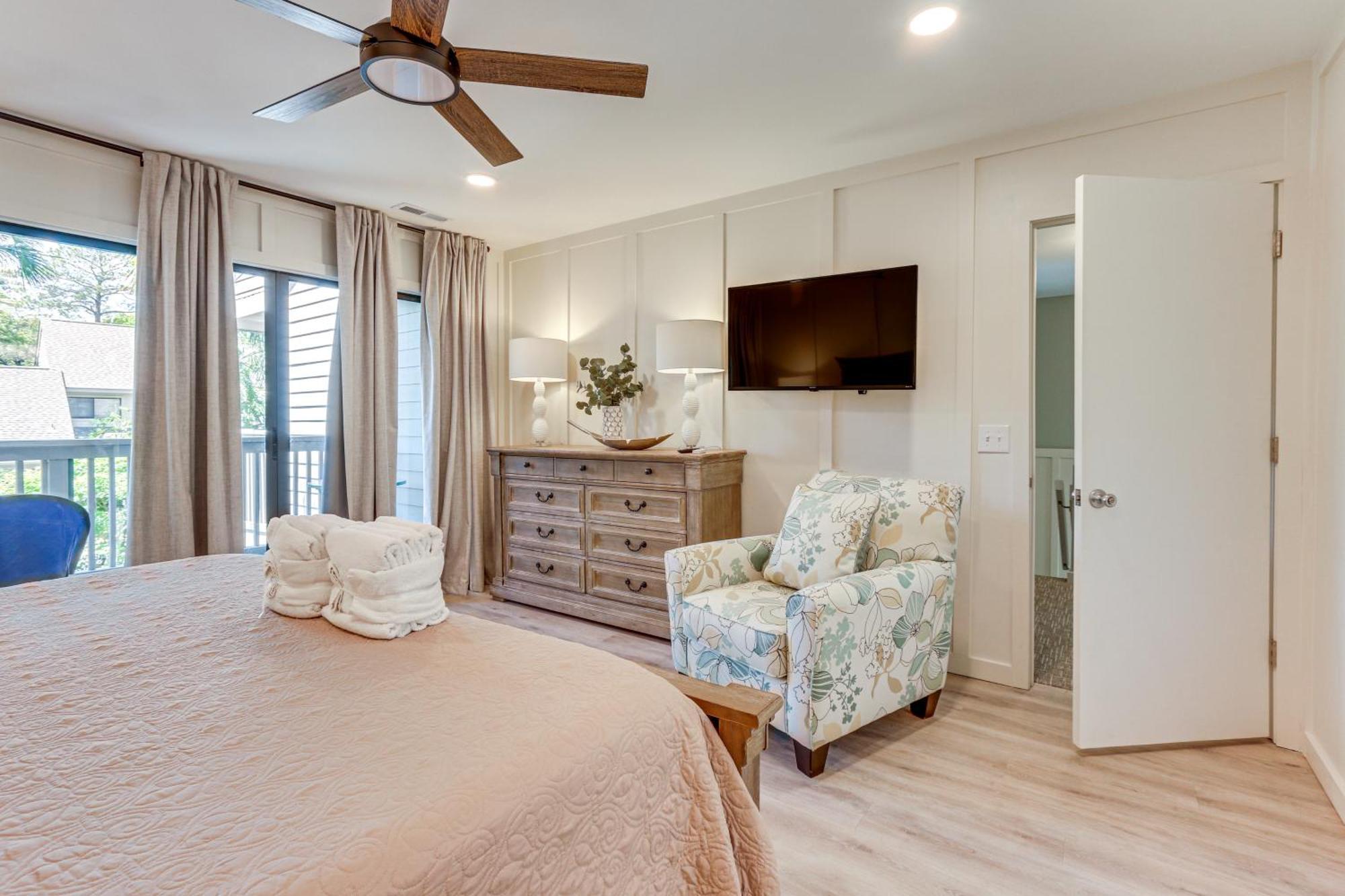 Modern Hilton Head Retreat Walk To Beach And Golf! 希爾頓黑德島 外观 照片