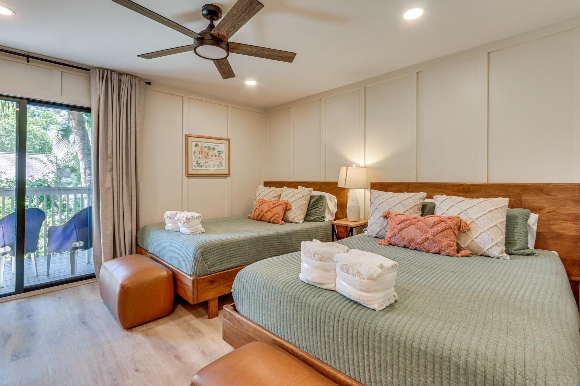 Modern Hilton Head Retreat Walk To Beach And Golf! 希爾頓黑德島 外观 照片